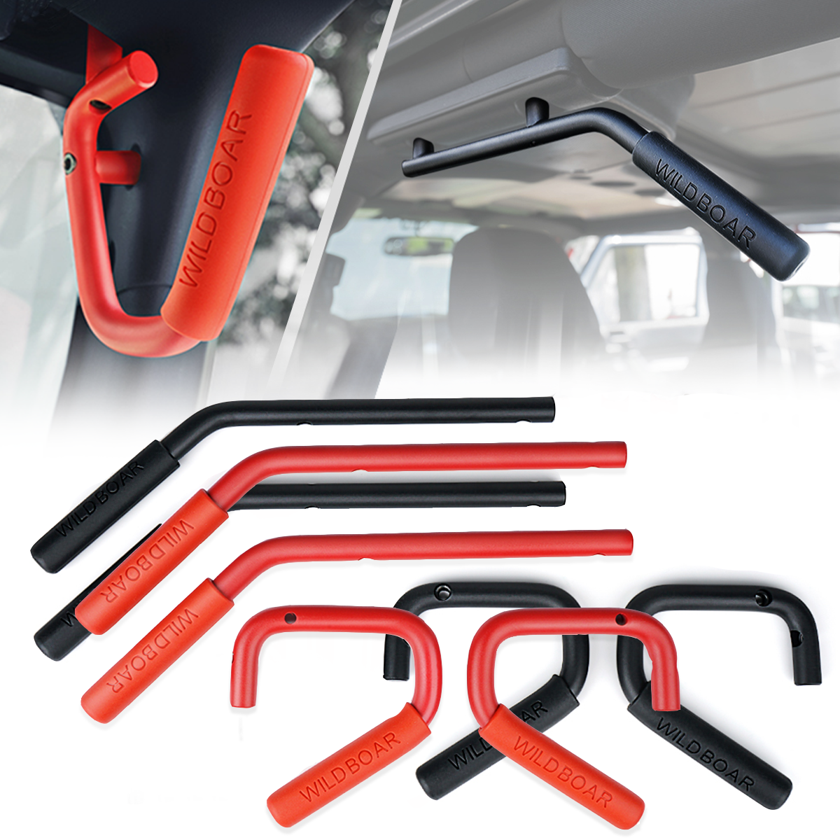 Jeep JK/JKU Roll Bar Grab Handles