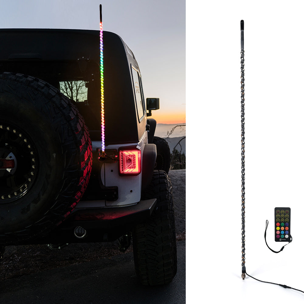 Should you get a lighted CB antenna?