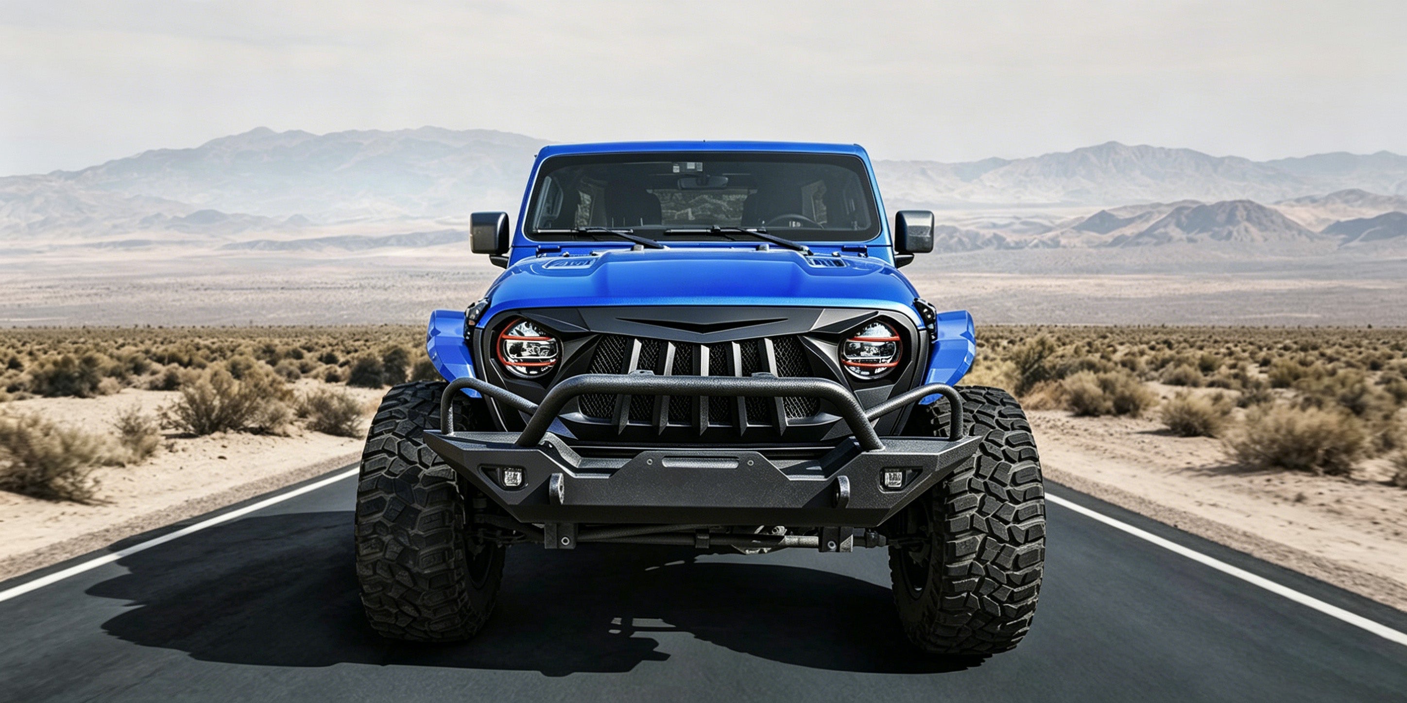 Front Grilles for Jeep Wrangler 
