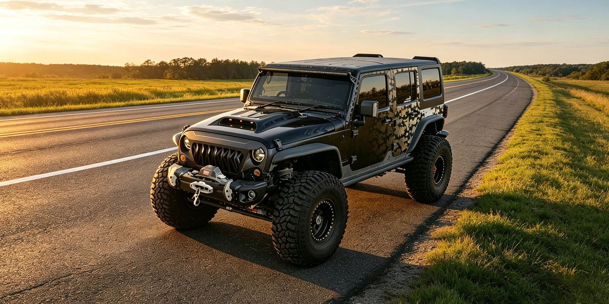 Jeep Hoods for Wrangler JK, JL & Gladiator JT