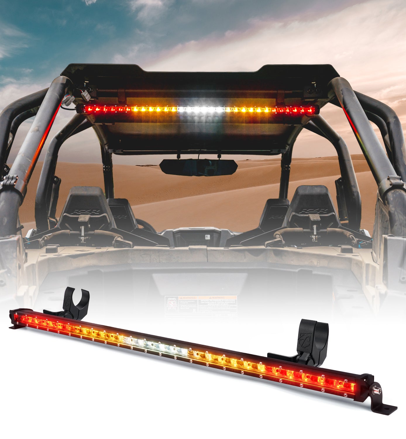 32" Slim LED Rear Chase Light Bar | SL Series