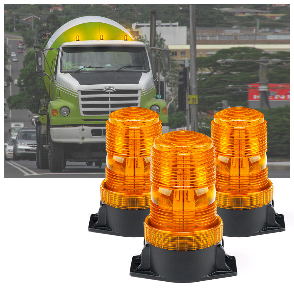 LED Amber Forklift Beacon Strobe Light