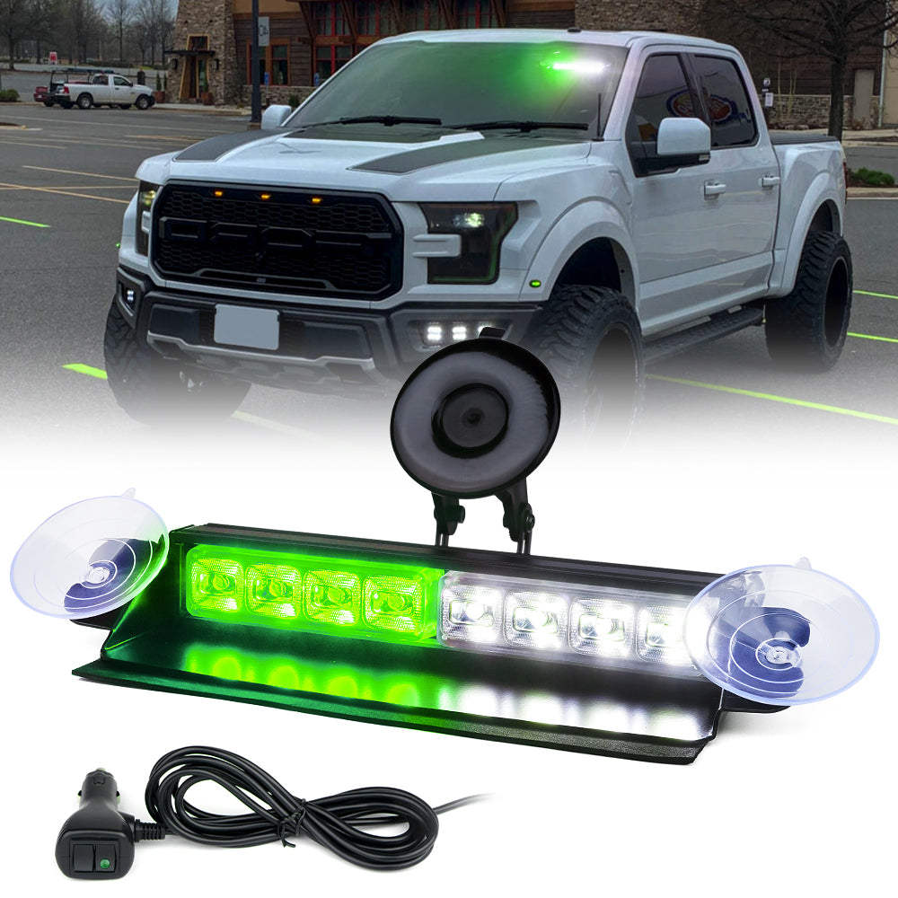 Windshield Strobe Light with Suction Cups