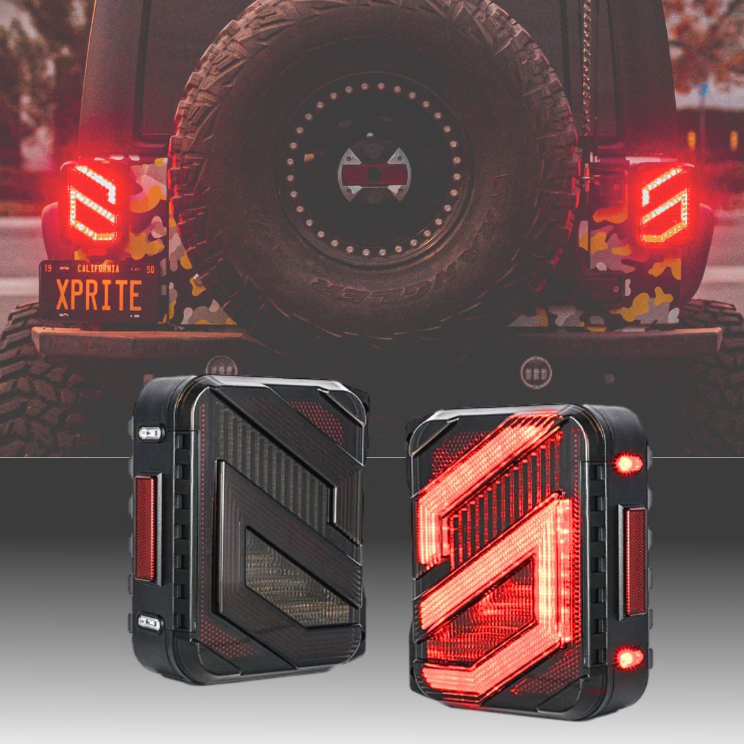 Jeep Wrangler JK Tail Lights | Savage Series