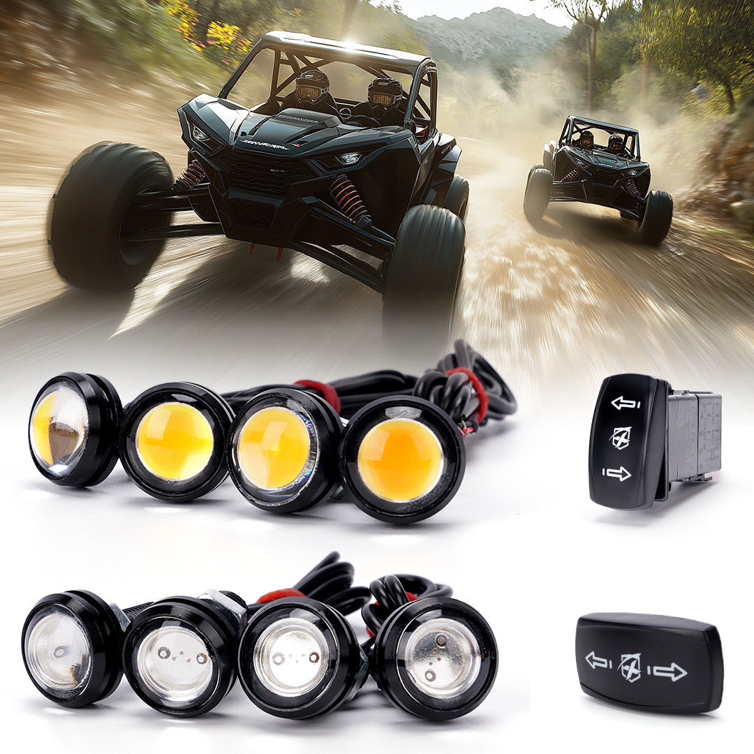 UTV Street Legal Kit - Turn Signal / Brake Light and Horn Kit