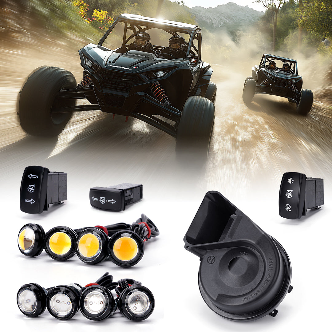 UTV Street Legal Kit - Turn Signal / Brake Light and Horn Kit