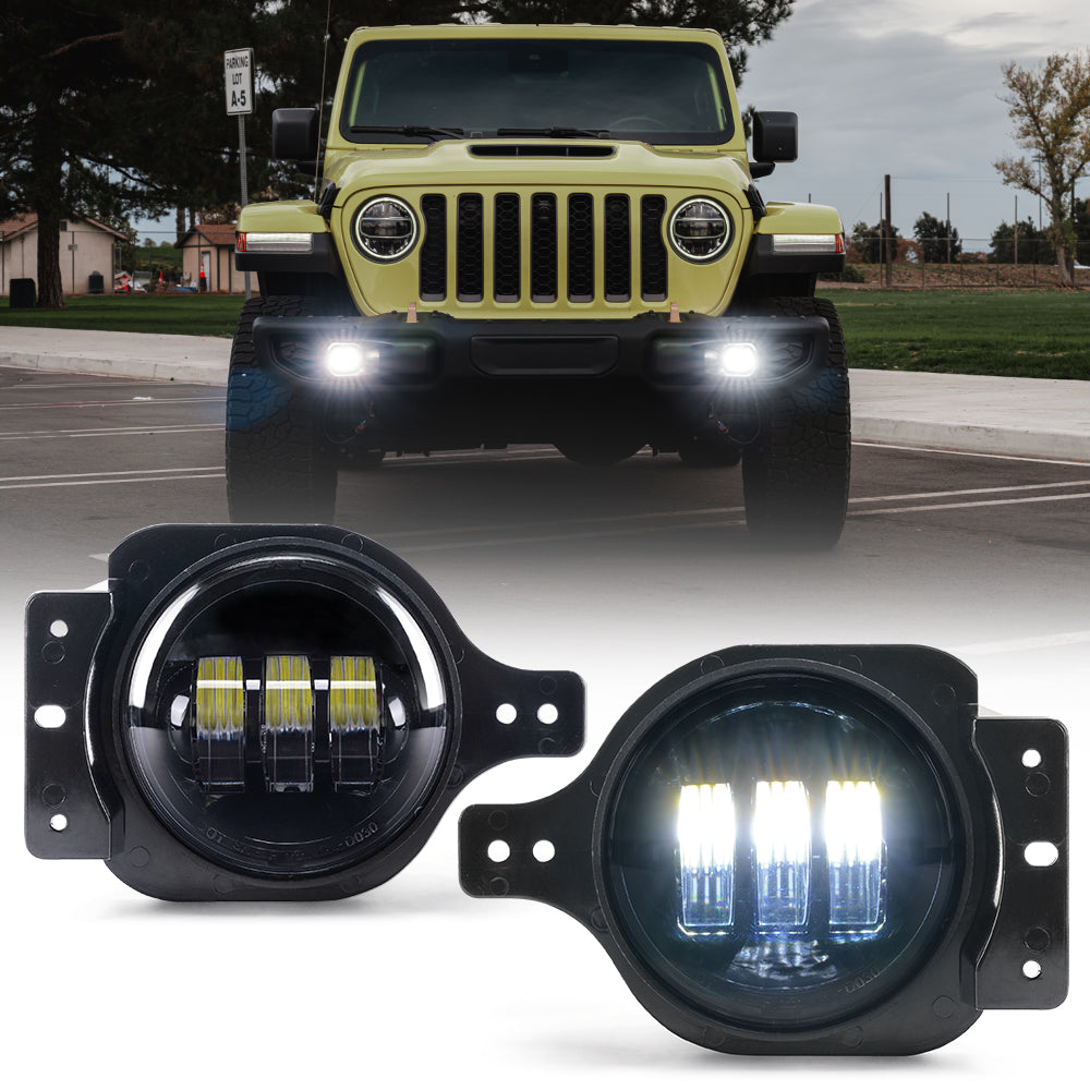 4" Jeep Fog Lights | III Series