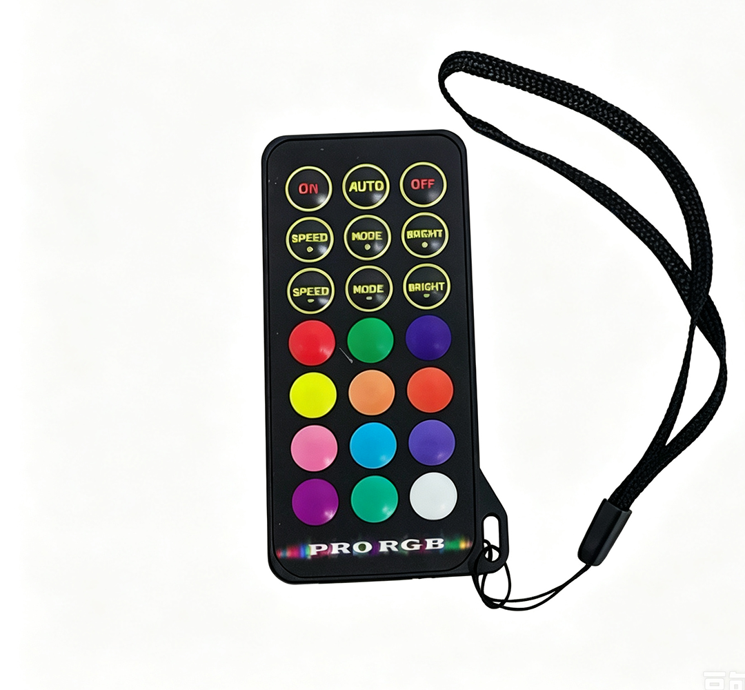 Xprite Replacement Remote Control for RGB Whip Lights & UTV Fang Lights (Battery Not Included)