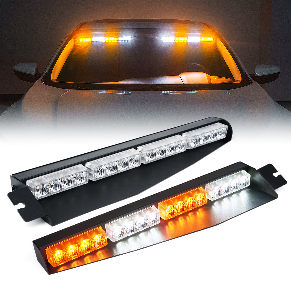 20" Dual LED Visor Windshield Strobe Lights | Elite Series