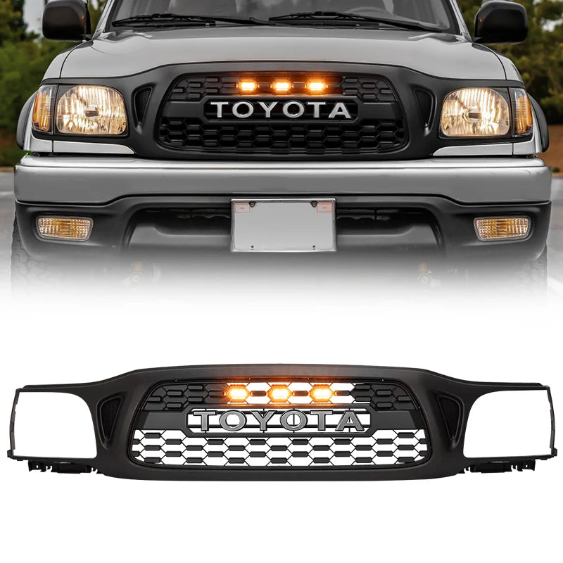 TRD Pro Grille & Raptor Lights for 2001-2004 Toyota Tacoma