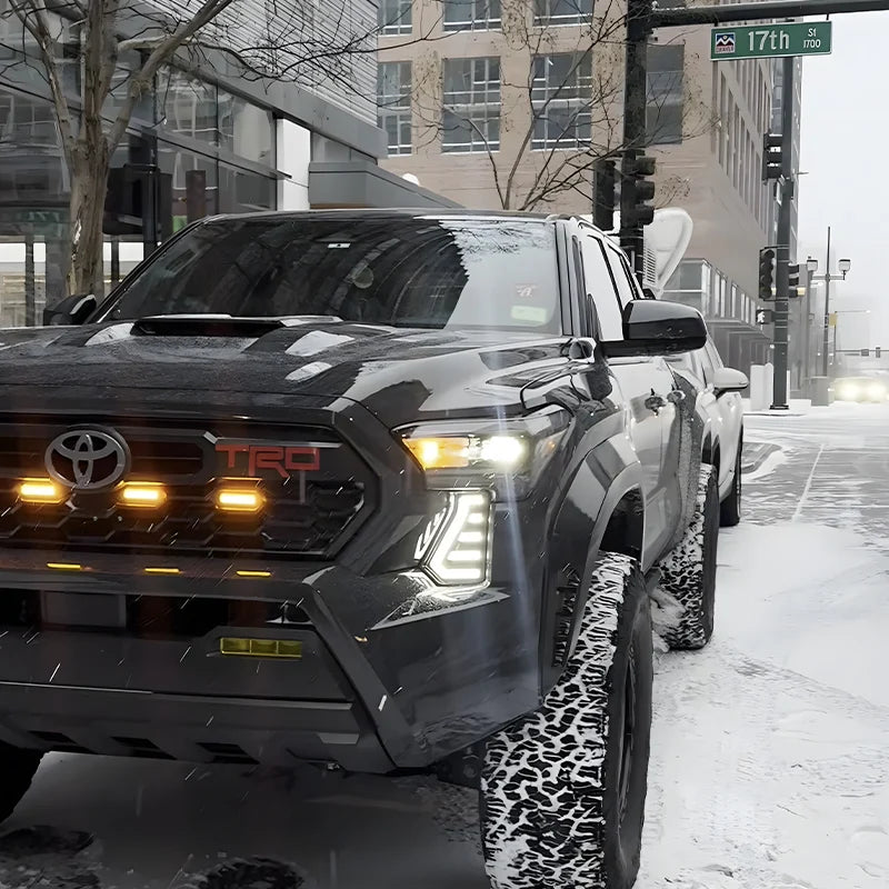 2024–2026 Tacoma Fang Lights with White DRL & Amber Sequential Signals