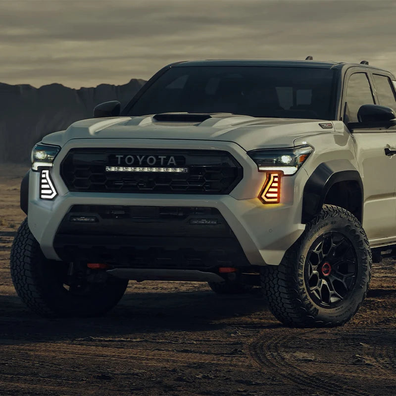 2024–2026 Tacoma Fang Lights with White DRL & Amber Sequential Signals