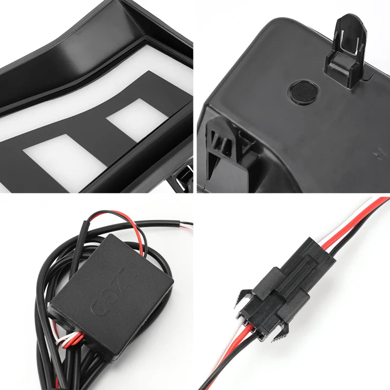 2024–2026 Tacoma Fang Lights with White DRL & Amber Sequential Signals