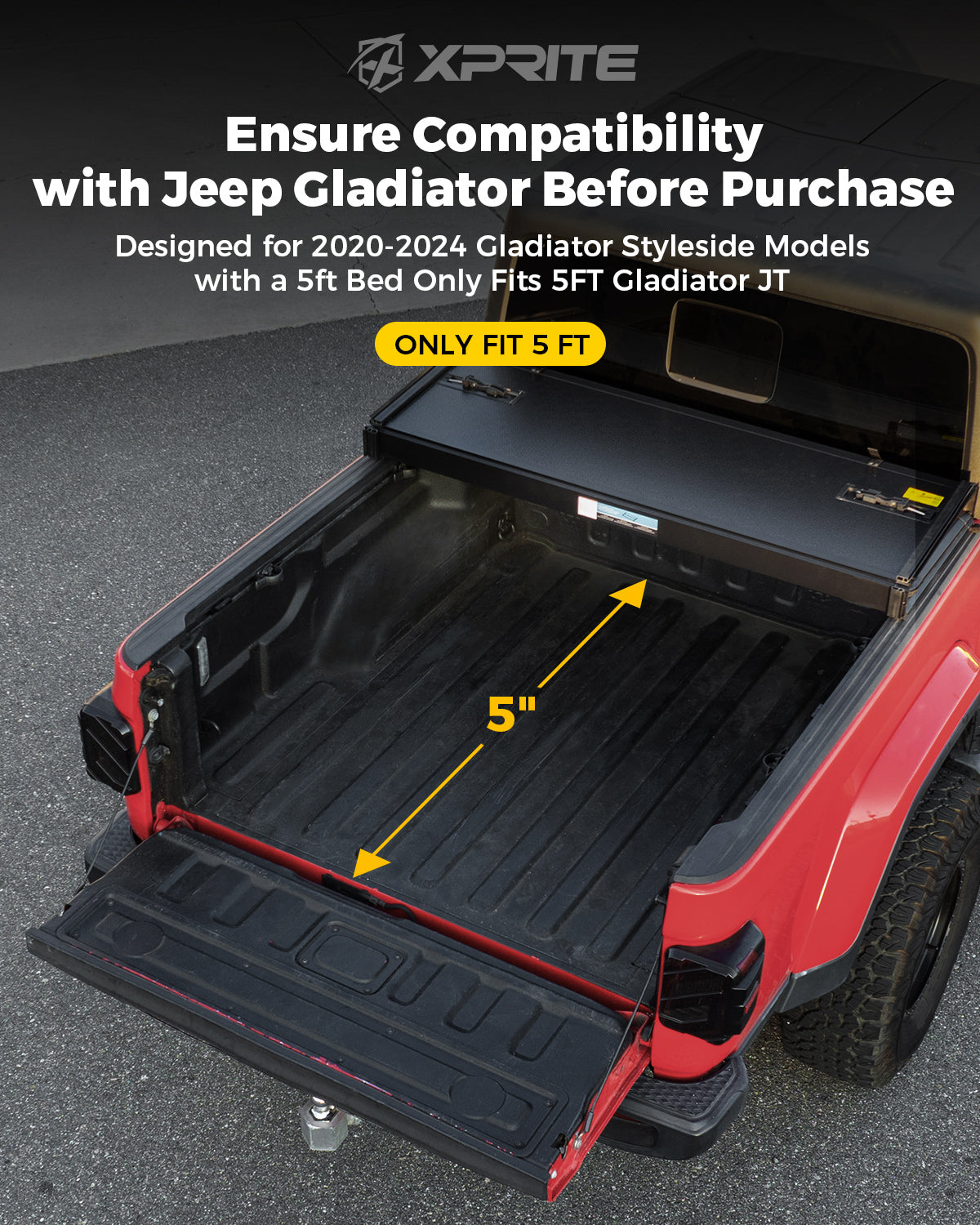 Jeep Gladiator Bed Covers & Tonneau Covers