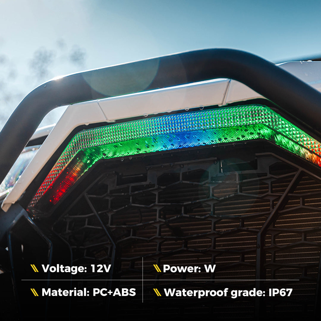 RGB Front Grille Accent Light for Polaris RZR PRO XP