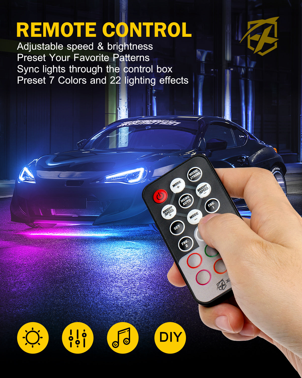 Car Underglow Light Kits | D1