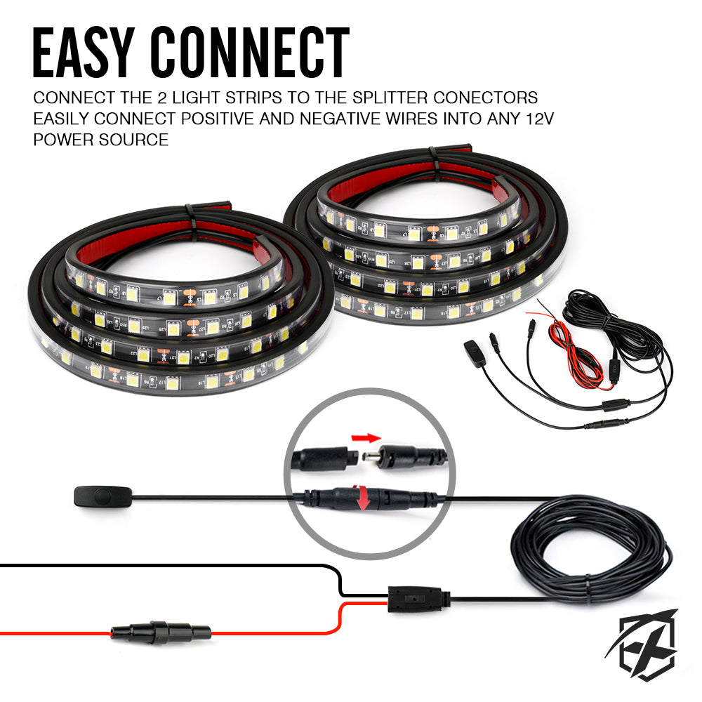 LED Truck Bed Light Strips | Spire 2 Series