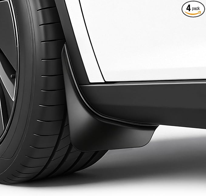 Xprite Mud Flaps for Tesla Model 3 Highland 2024–2026 | No-Drill Splash Guards Set