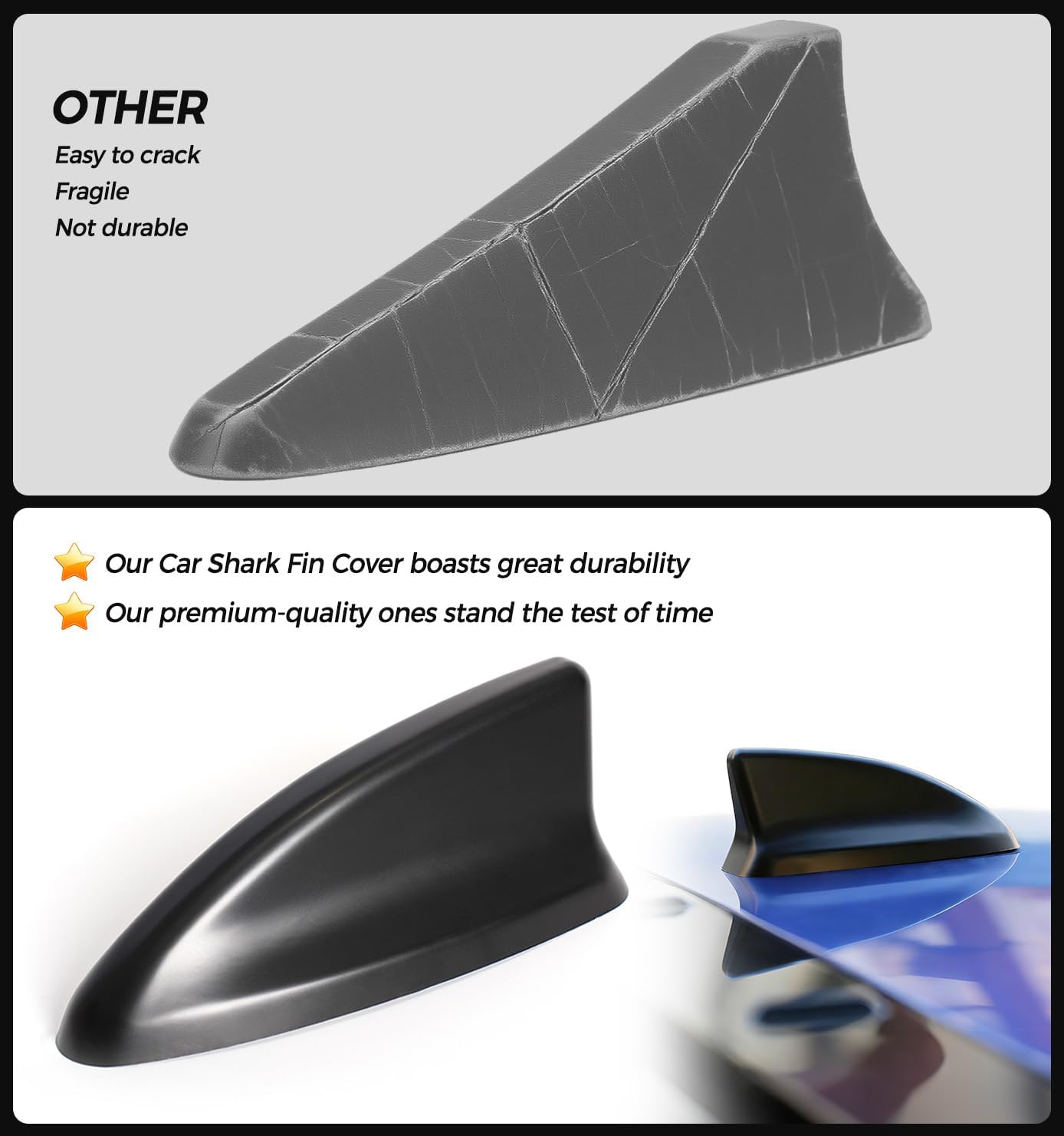 Xprite Shark Fin Antenna Cover for Honda Civic 2022-2026