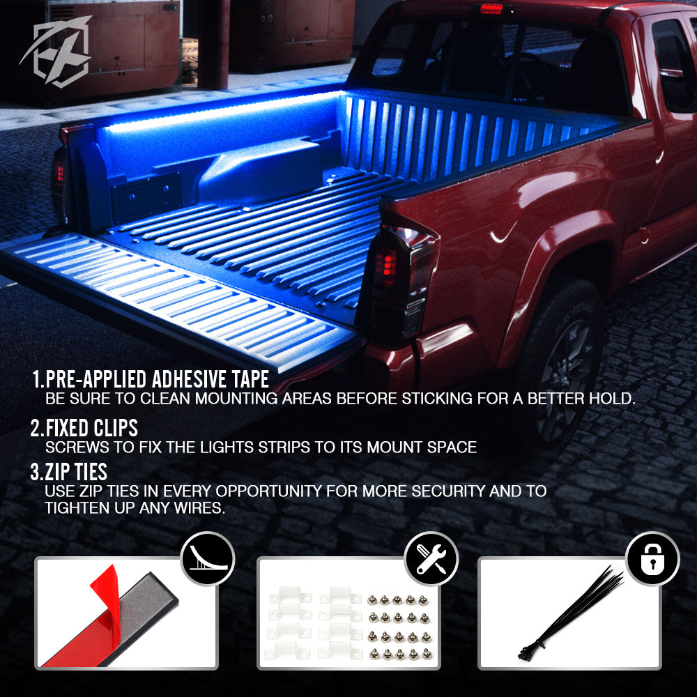 LED Truck Bed Light Strips | Spire 2 Series