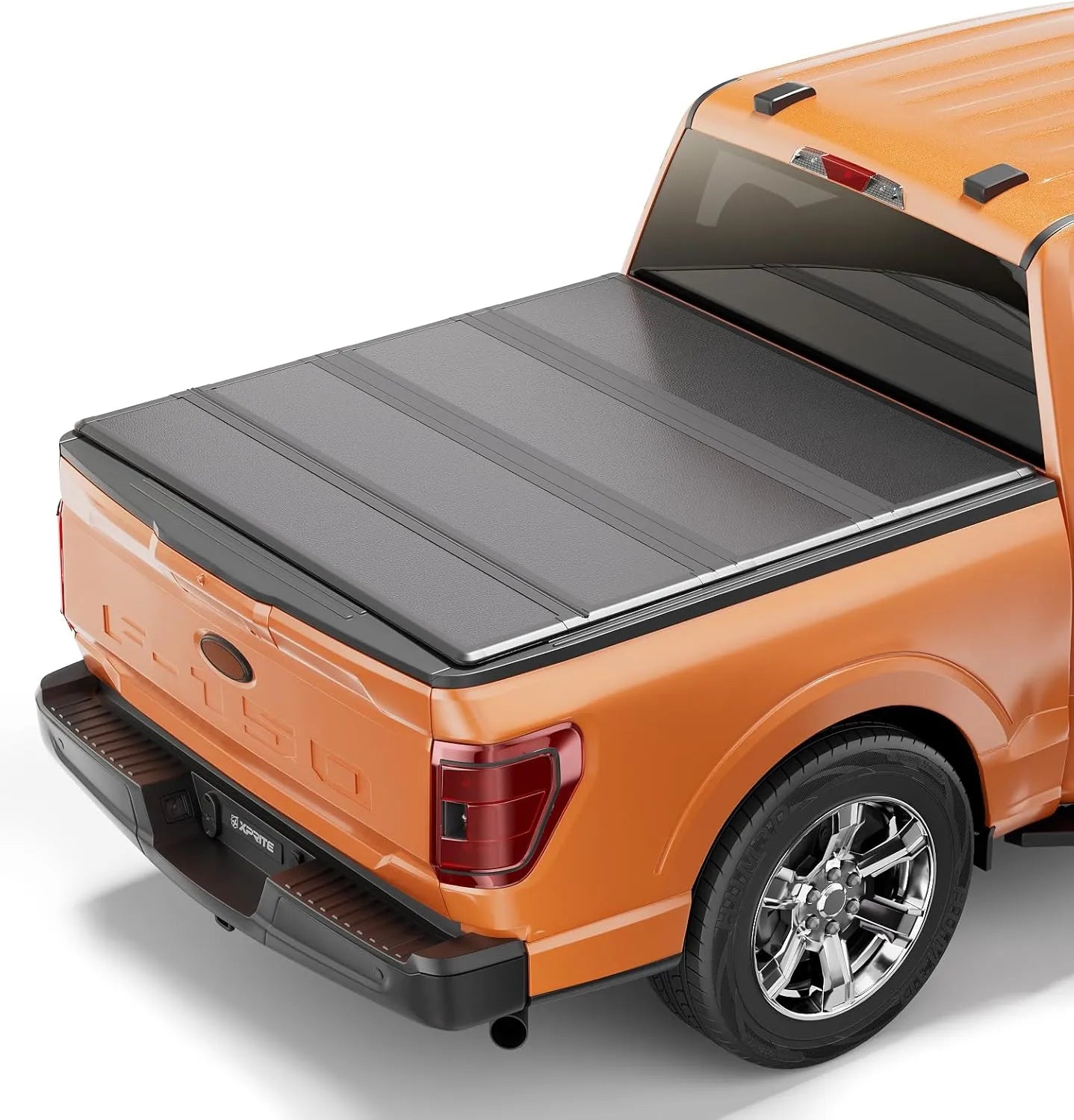 Hard Quad Fold Truck Bed Tonneau Cover for 2015-2026 Ford F150