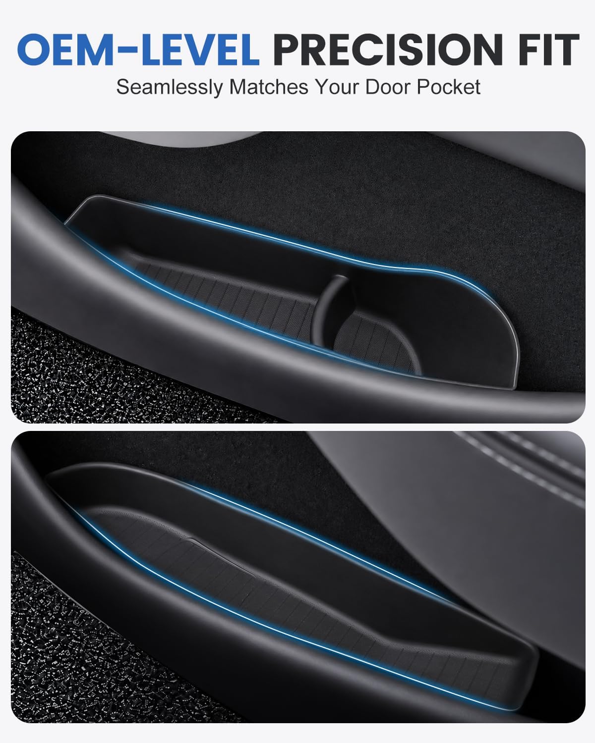 Xprite Door Side Storage Box for Tesla Model 3 Highland 2024 2025 2026