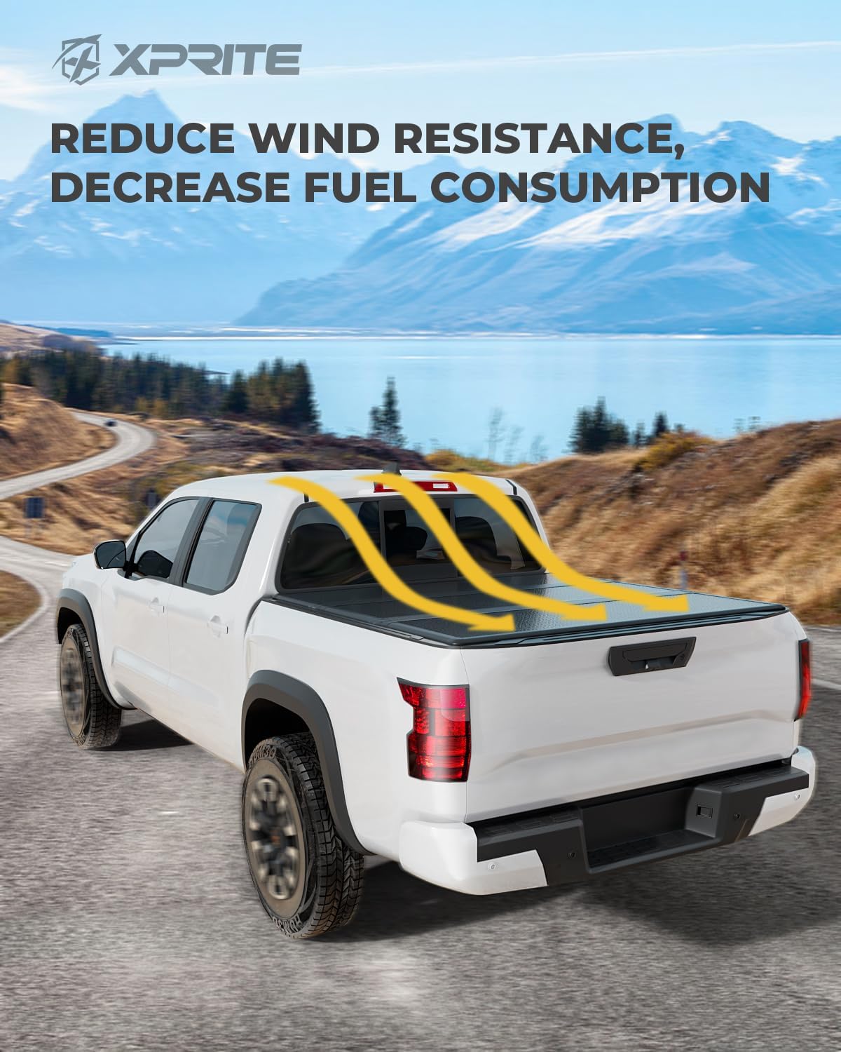 Hard Tri-Fold Truck Bed Tonneau Cover for 2014-2026 Nissan Frontier KC Double Cab