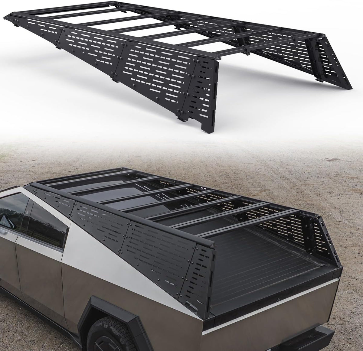 Xprite Heavy-Duty Aluminum Roof Rack & Bed Rack Kit for Tesla Cybertruck 2023–2026