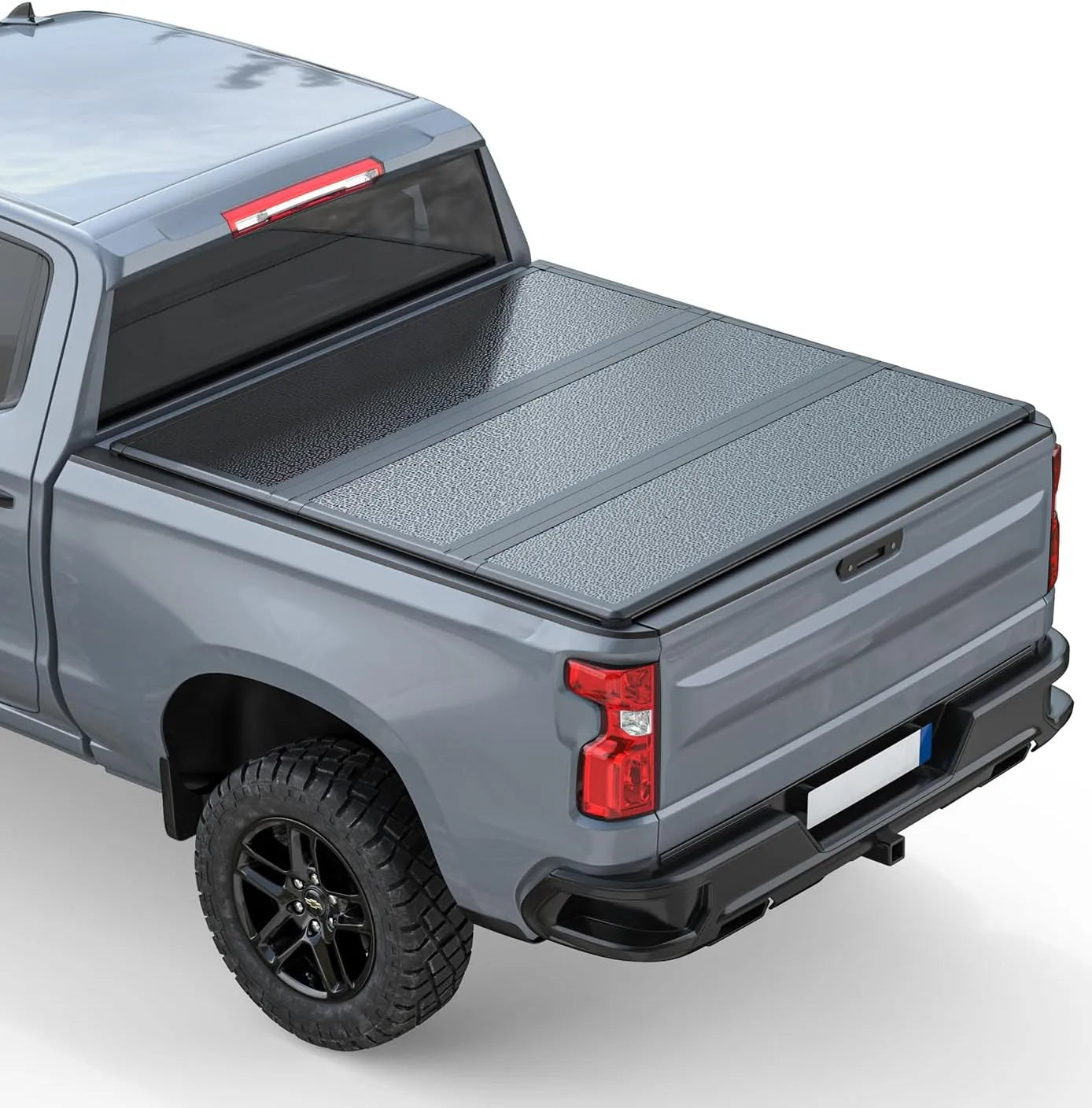 Hard Tri-Fold Truck Bed Tonneau Cover for 2020-2026 Chevrolet Silverado