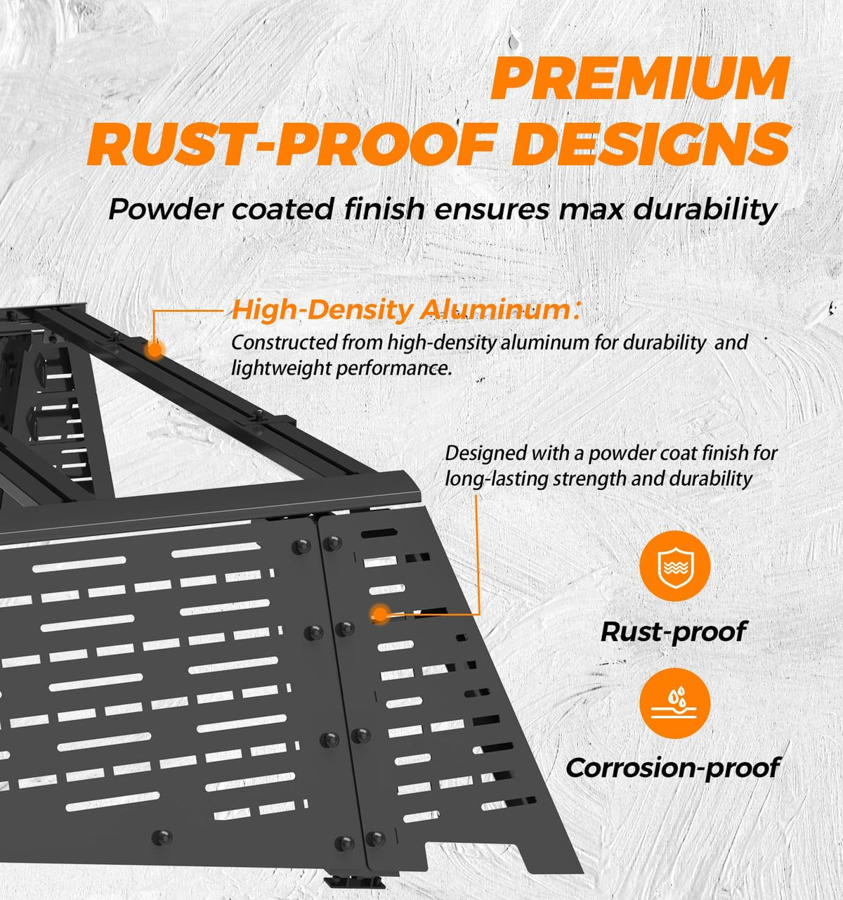 Xprite Heavy-Duty Aluminum Roof Rack & Bed Rack Kit for Tesla Cybertruck 2023–2026