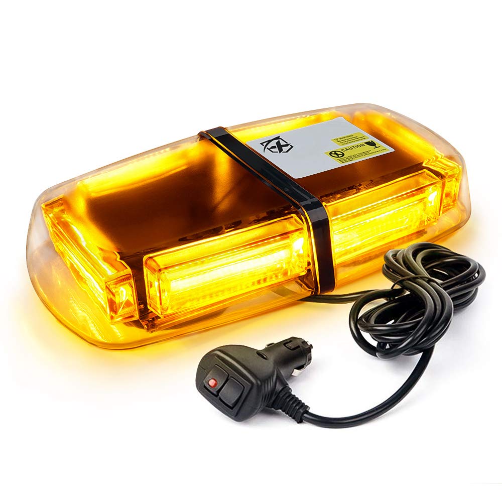 Mini LED Strobe Light Bar with Magnetic Base | Tracker Series