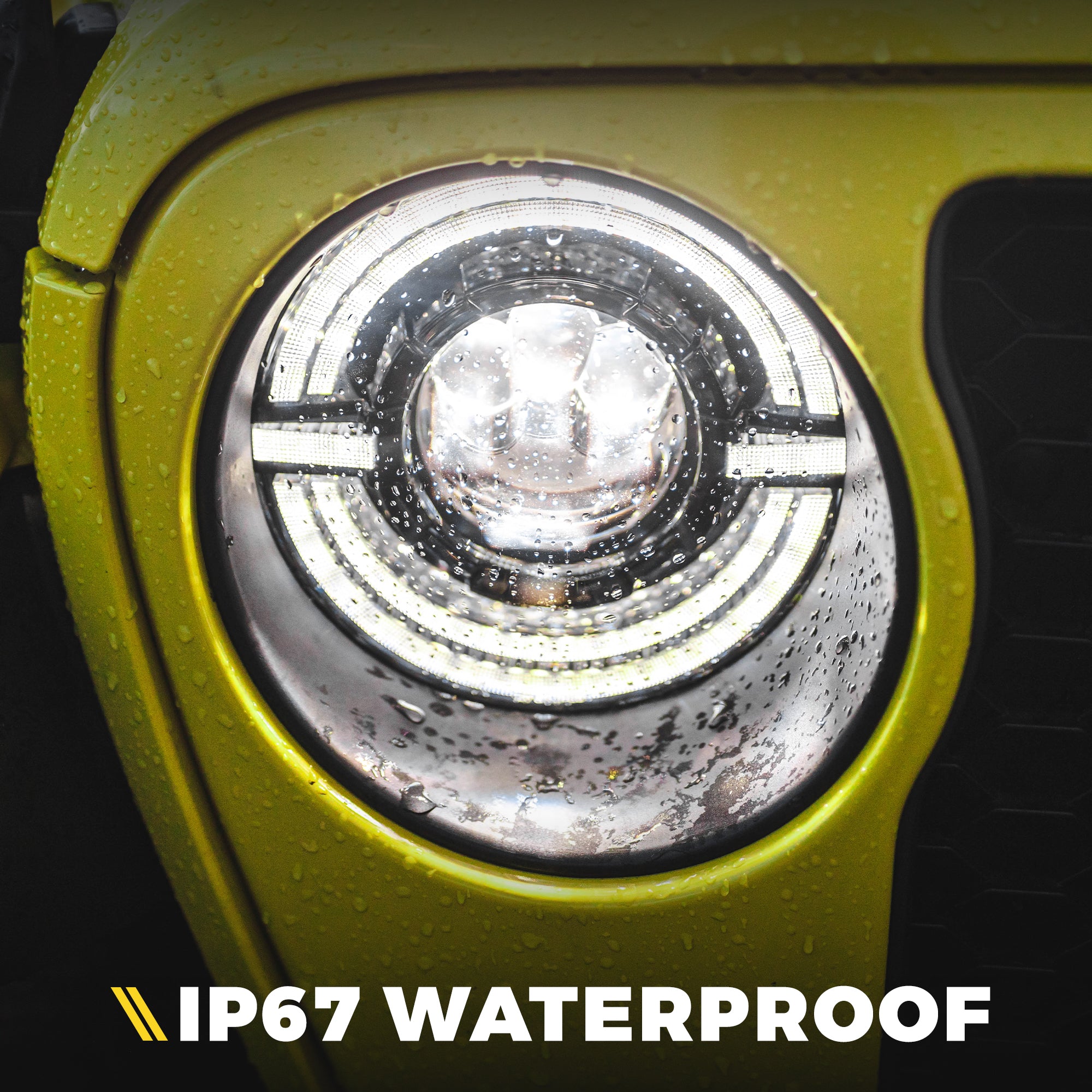 9 Inch Jeep LED Halo Headlights for Jeep Wrangler JL & Gladiator JT