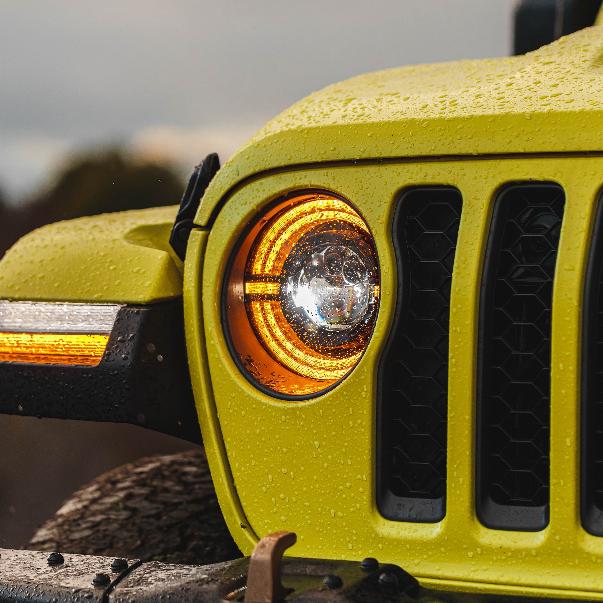 9 Inch Jeep LED Halo Headlights for Jeep Wrangler JL & Gladiator JT