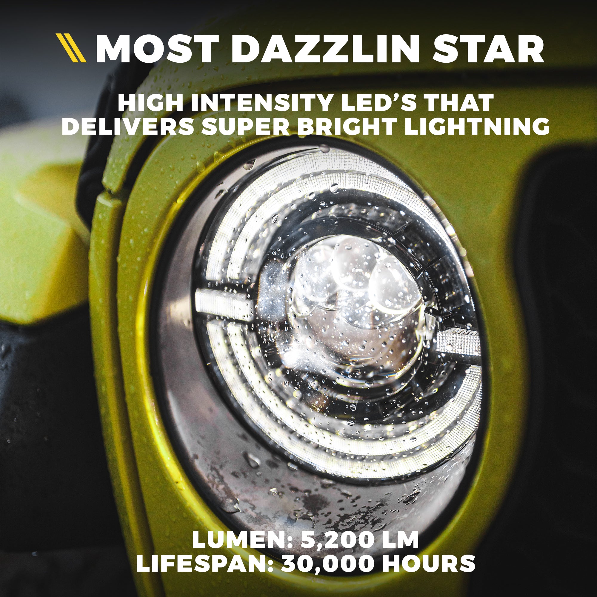9 Inch Jeep LED Halo Headlights for Jeep Wrangler JL & Gladiator JT
