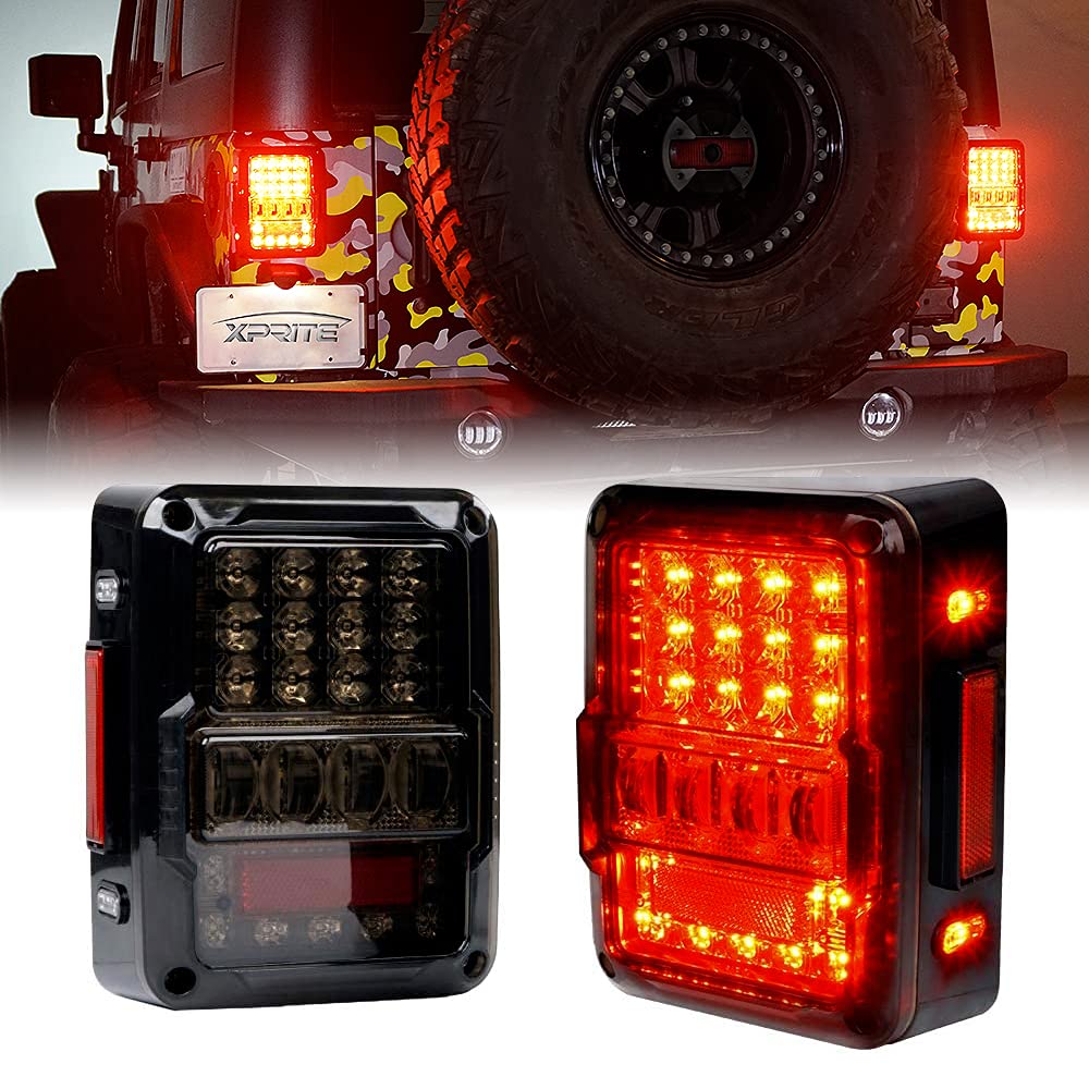 Jeep Wrangler JK LED Tail Lights | Destroyer Series
