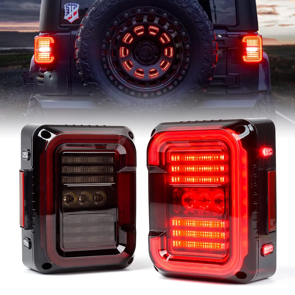 Jeep Wrangler JK LED Tail Lights | Inspire Series