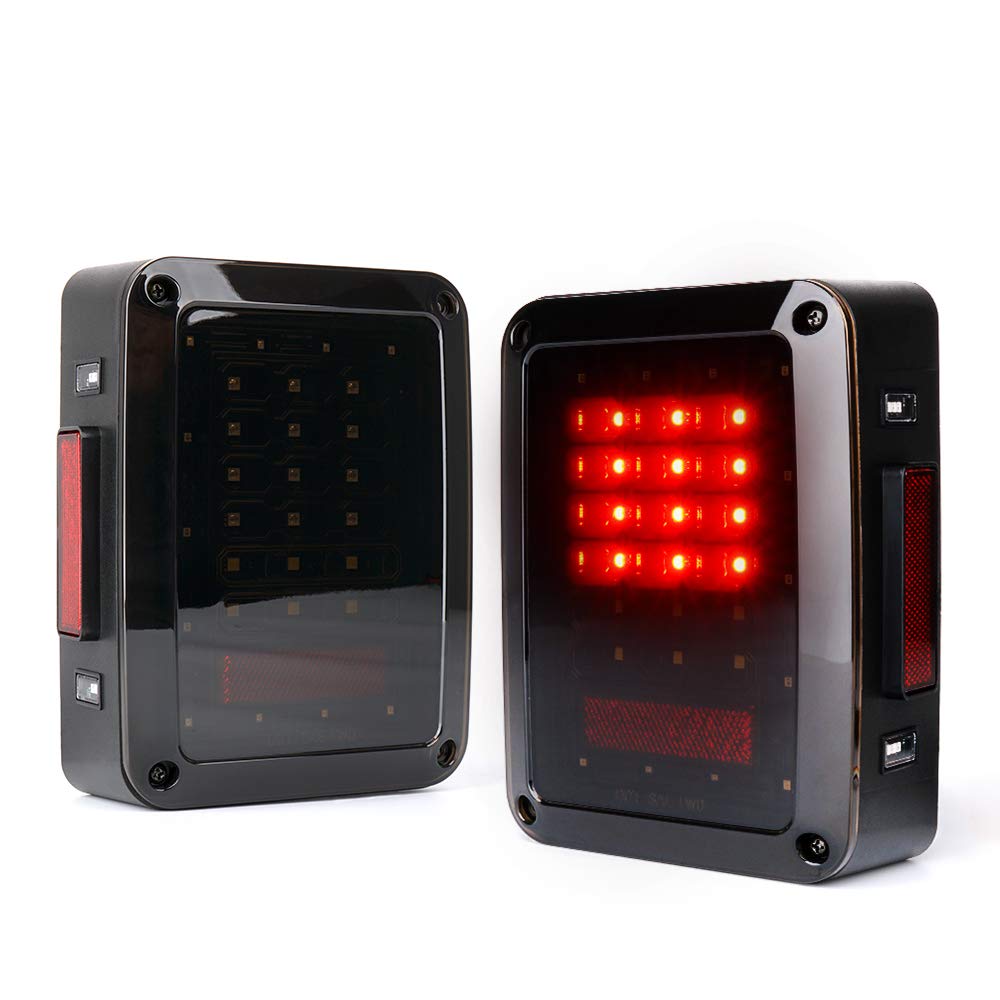 LED Tail Lights for Jeep Wrangler JK | Bold Series