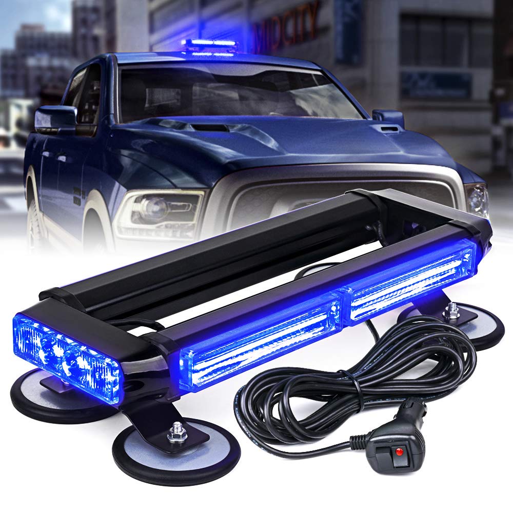 14.5" Mini Strobe Light Bar with Magnetic Mount | Pursuit Series