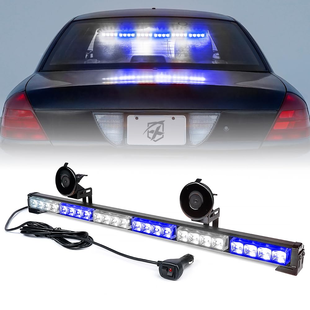 26"  LED Traffic Advisor Strobe Light Bar | Controller 6 Series