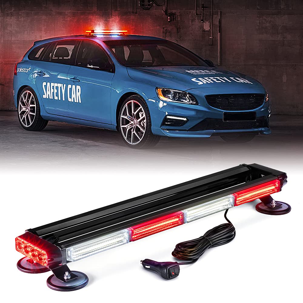 26" Rooftop LED Strobe Light with Magnetic Base | Pursuit Series