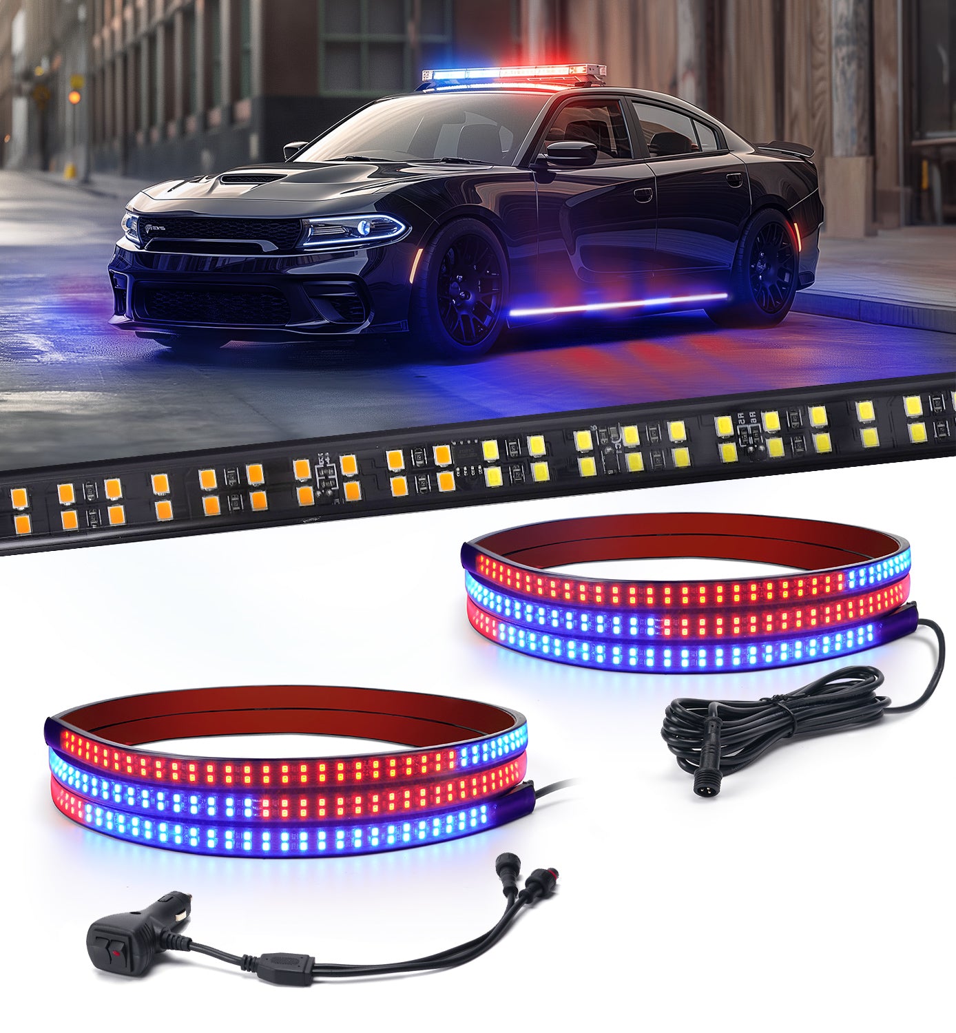 70" LED Emergency Strip Lights