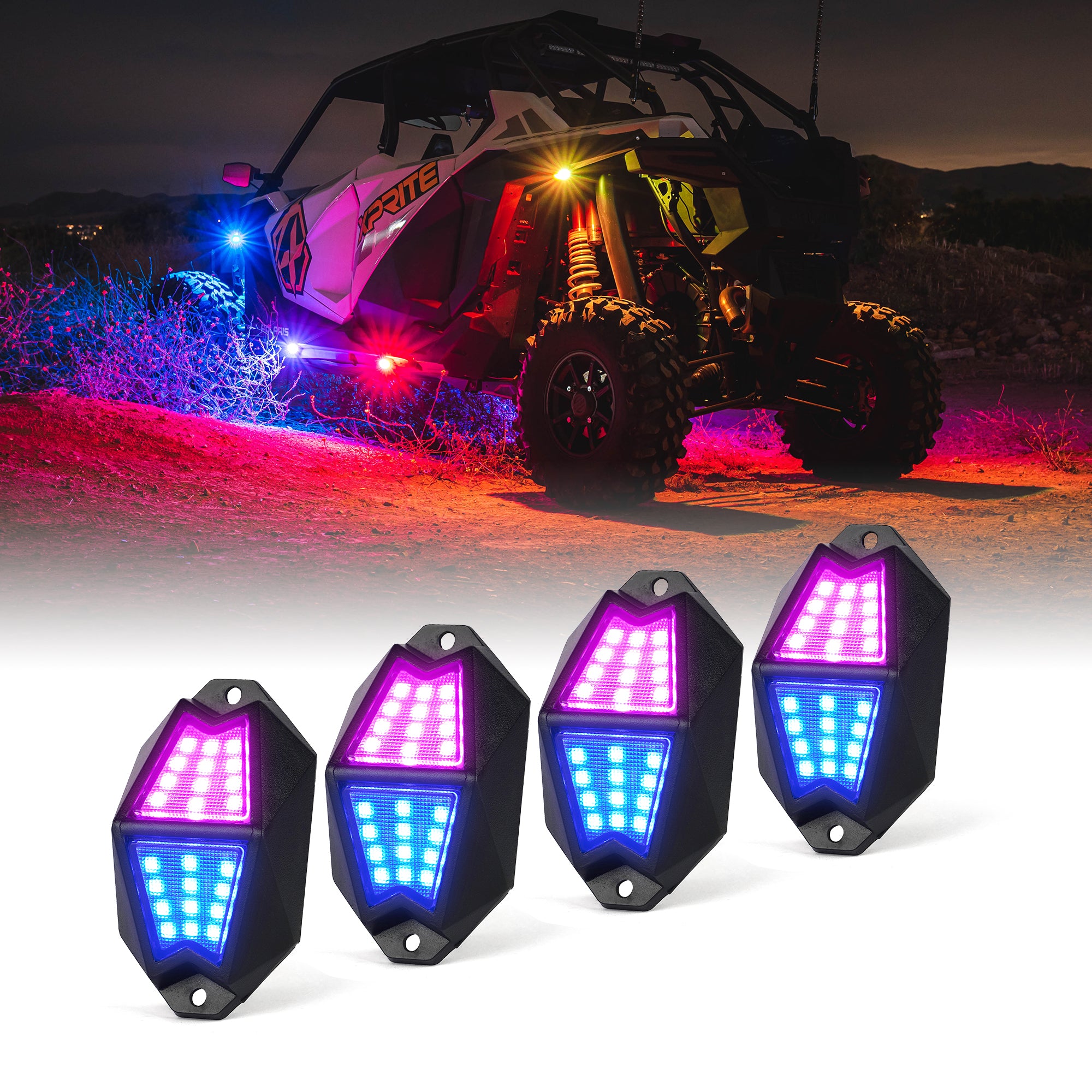 LED Rock Lights | Xprite Off Road Lights