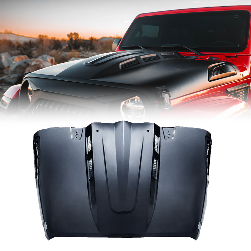 Jeep Wrangler Hoods & Jeep Gladiator Hoods