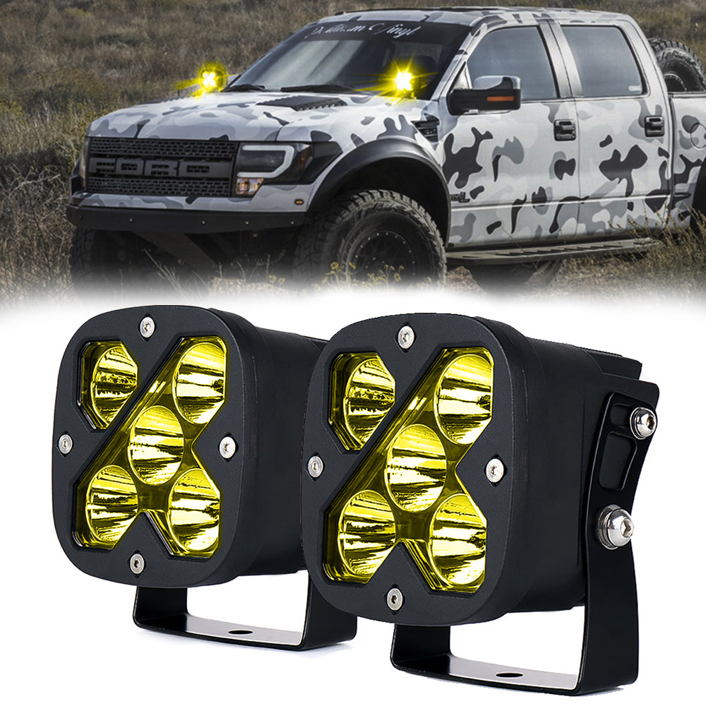 4" LED Light Pods | X-Beam Series