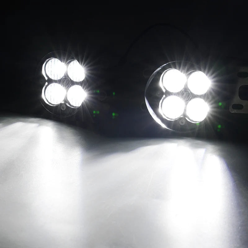 Aluminum Housing LED Fog Lights Kit for 2016-2023 Toyota Tacoma