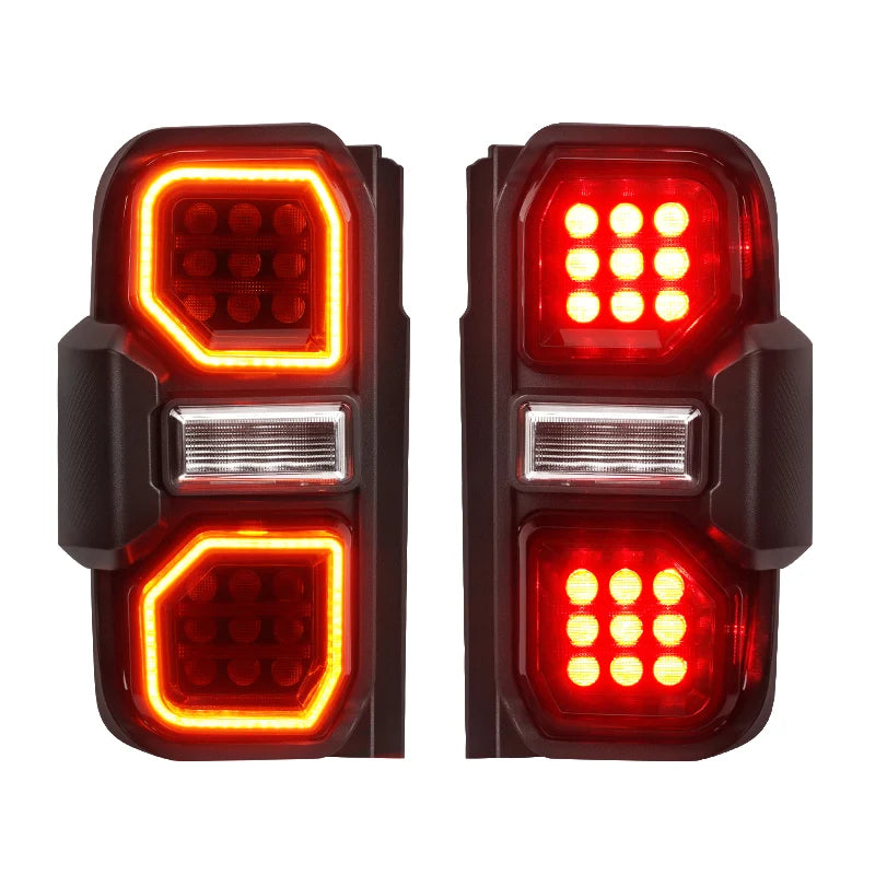 Raptor Style Full LED Tail Lights Assembly for 2021-2024 2/4 Door Bronco