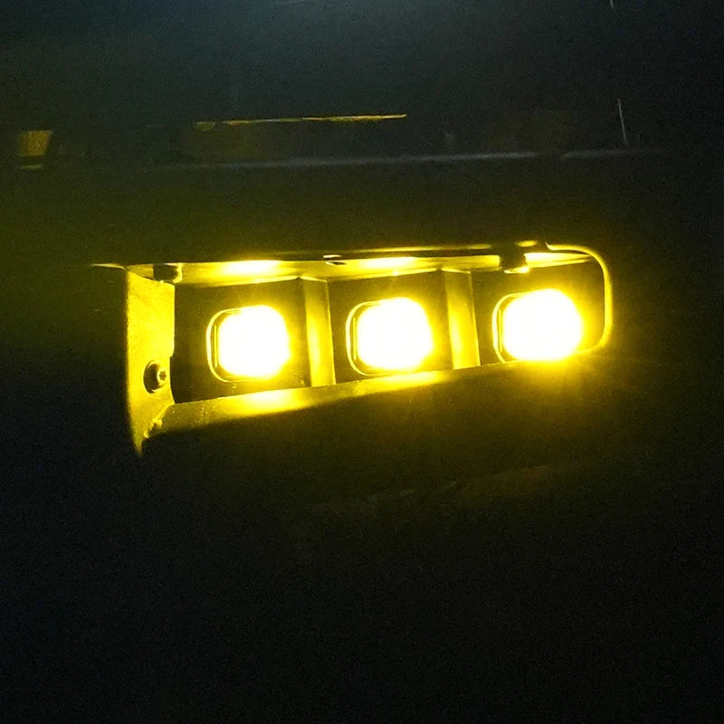 Ford Bronco Modular Bumper Fog Lights | Aluminum Material