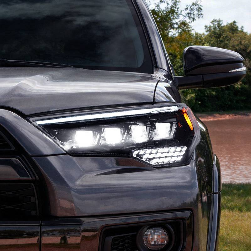 Full Quad LED Projector Headlights for 2014-2024 Toyota 4runner