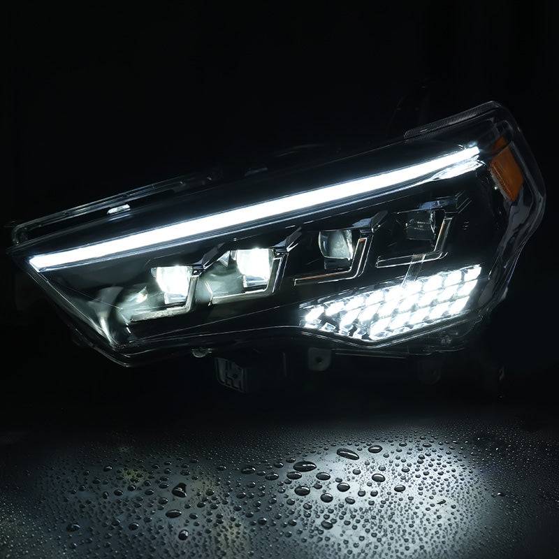 Full Quad LED Projector Headlights for 2014-2024 Toyota 4runner