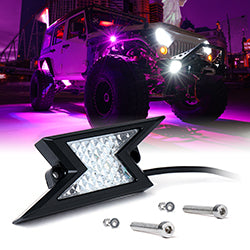 Xprite RGB LED Rock Lights Replacement Parts | Accessories for Offroad Jeep, Truck & UTV Lighting